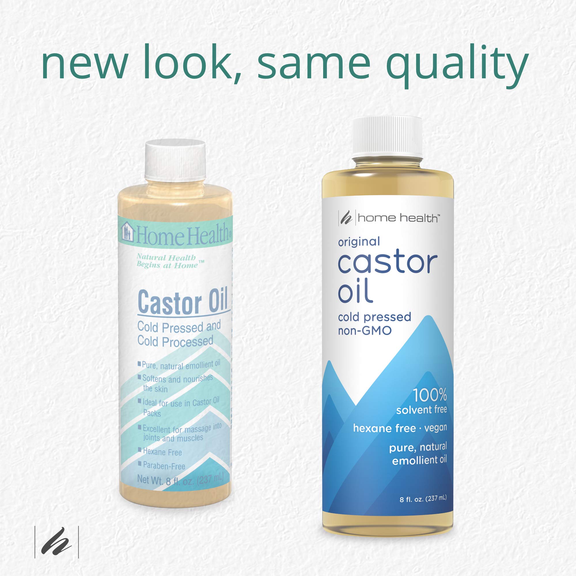Home Health Original Castor Oil, Promotes Healthy Hair And Skin, Natural Skin Moisturizer - Pure, Cold Pressed, Non-GMO, Hexane-Free, Solvent-Free, Paraben-Free, Vegan - 32 fl oz