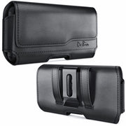 DeBin Holster for iPhone 16 Pro 16e 15 15Pro 14 13 12 11 Xs 10 X XR – Cell Phone Belt Holder Case with Clip for Men Women Pouch (Fits Protective Cover on) Black