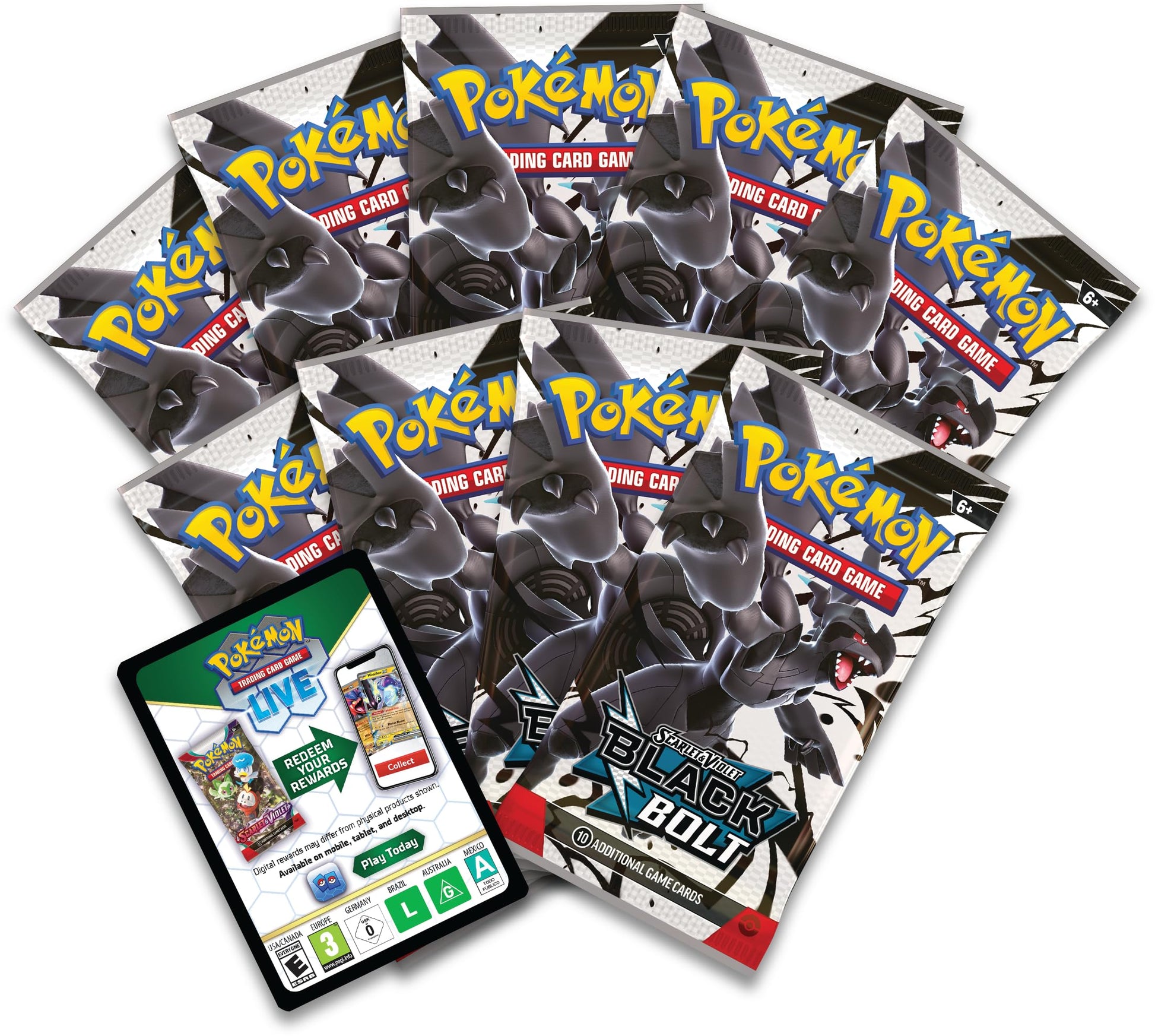 Pokemon TCG Scarlet & Violet 10.5 Black Bolt Elite Trainer Box