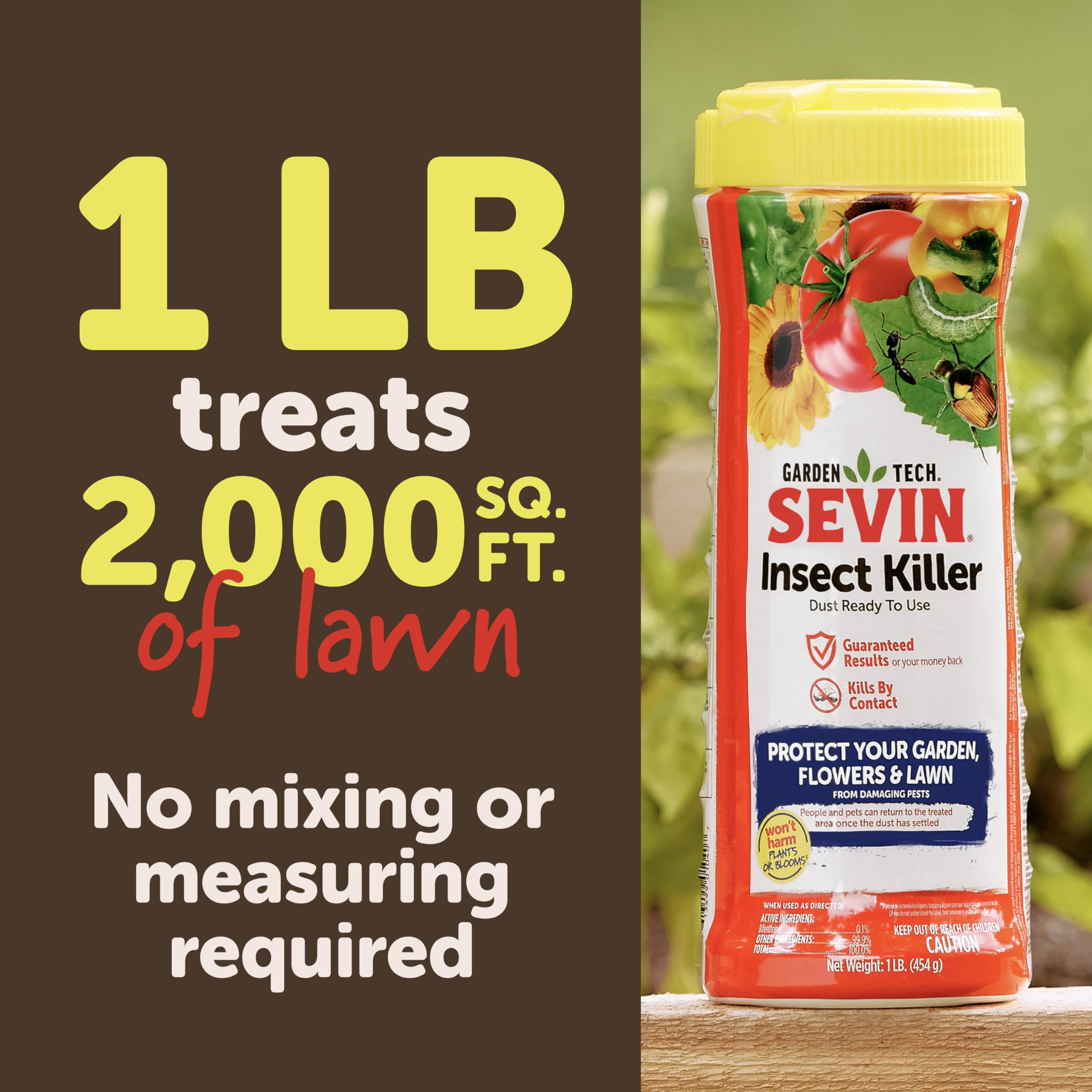 Sevin Insect Killer Dust 1 Pound