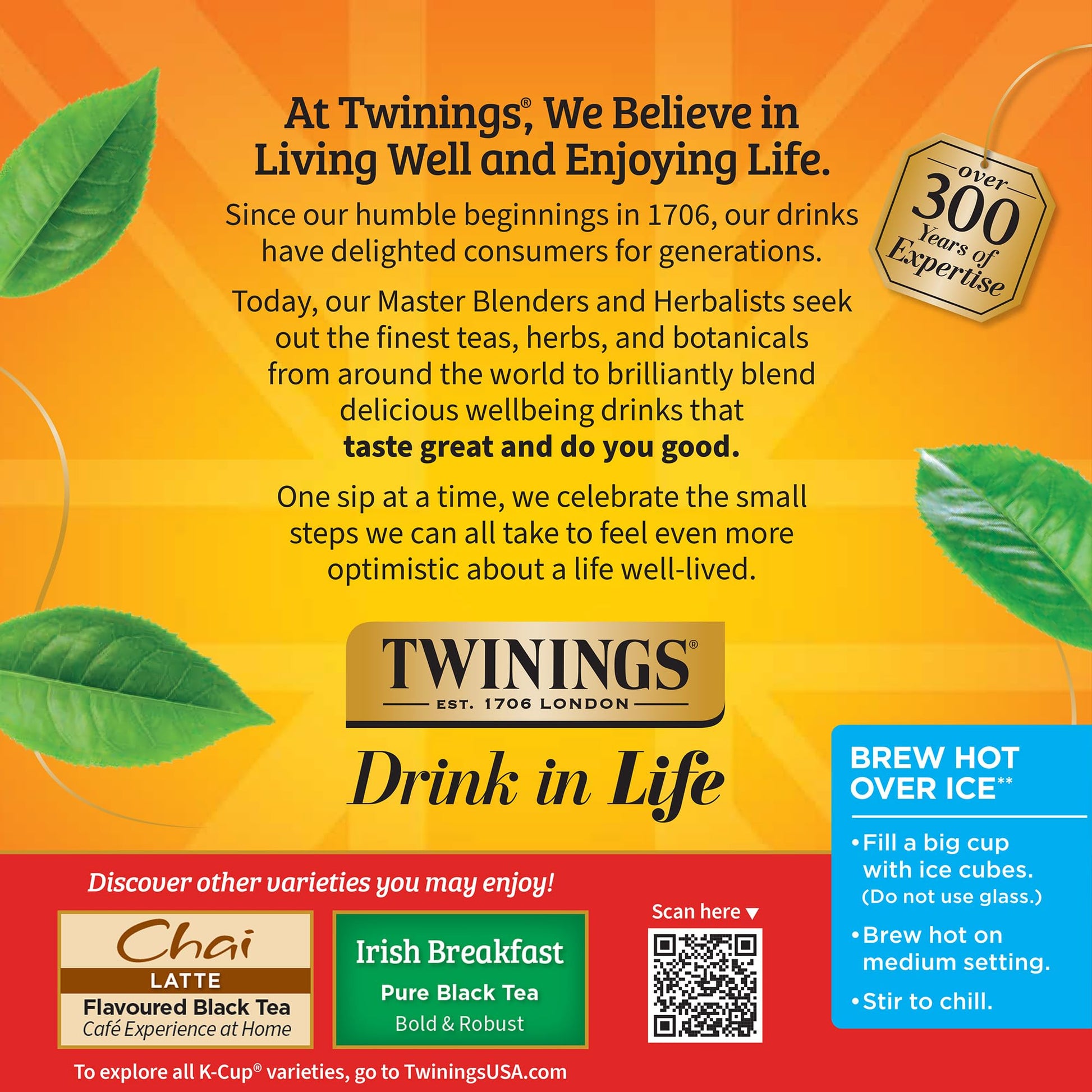 Twinings English Breakfast Black Tea K-Cup Pods for Keurig, 24 Count (Pack of 1), Smooth, Flavourful, Robust, Caffeinated, Enjoy Hot or Iced