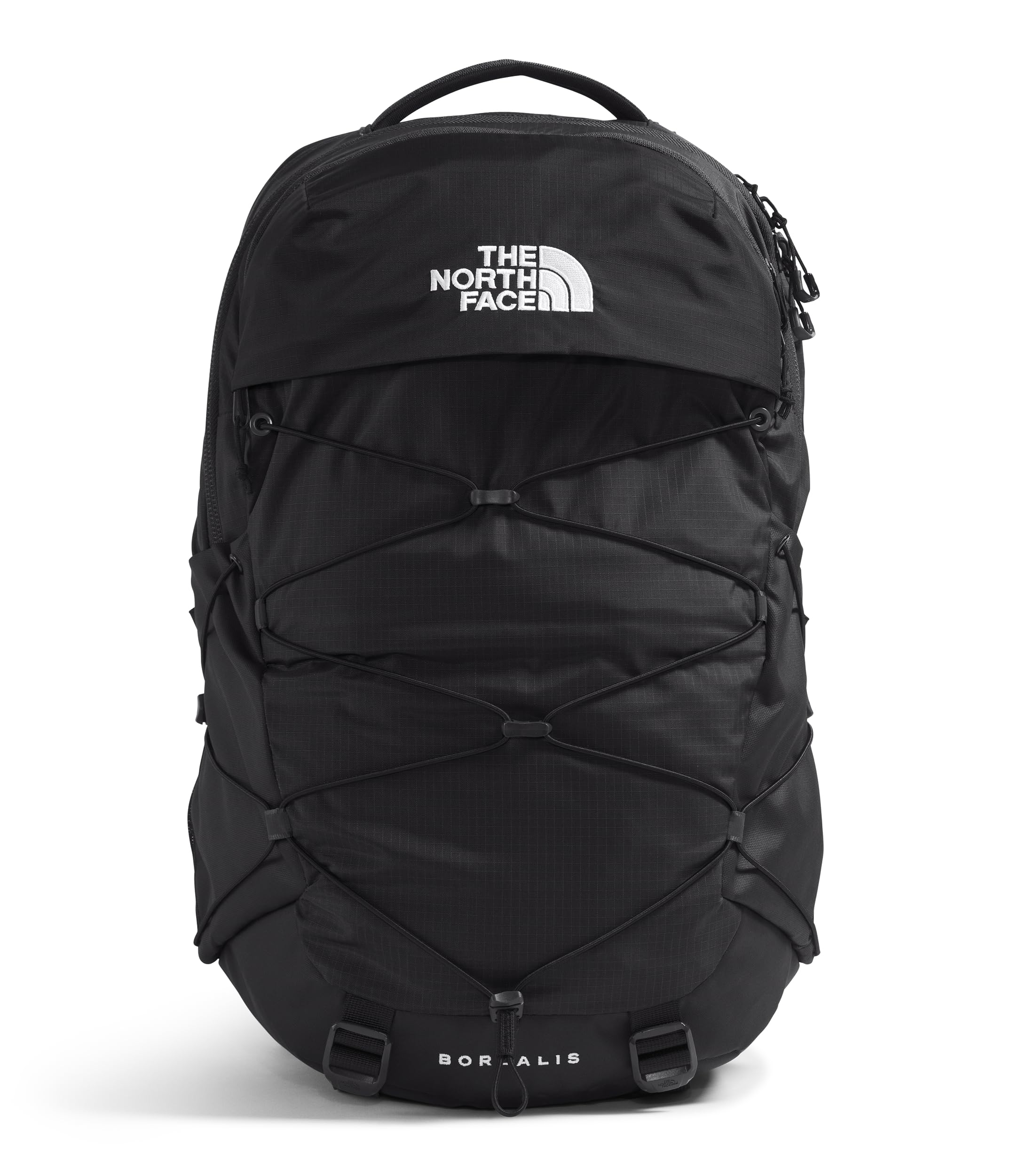 THE NORTH FACE Borealis Commuter Laptop Backpack | Water Repellent Finish, 16" Laptop Sleeve, Large Main Compartment for Everyday Carry, TNF Black/TNF Black-NPF, One Size