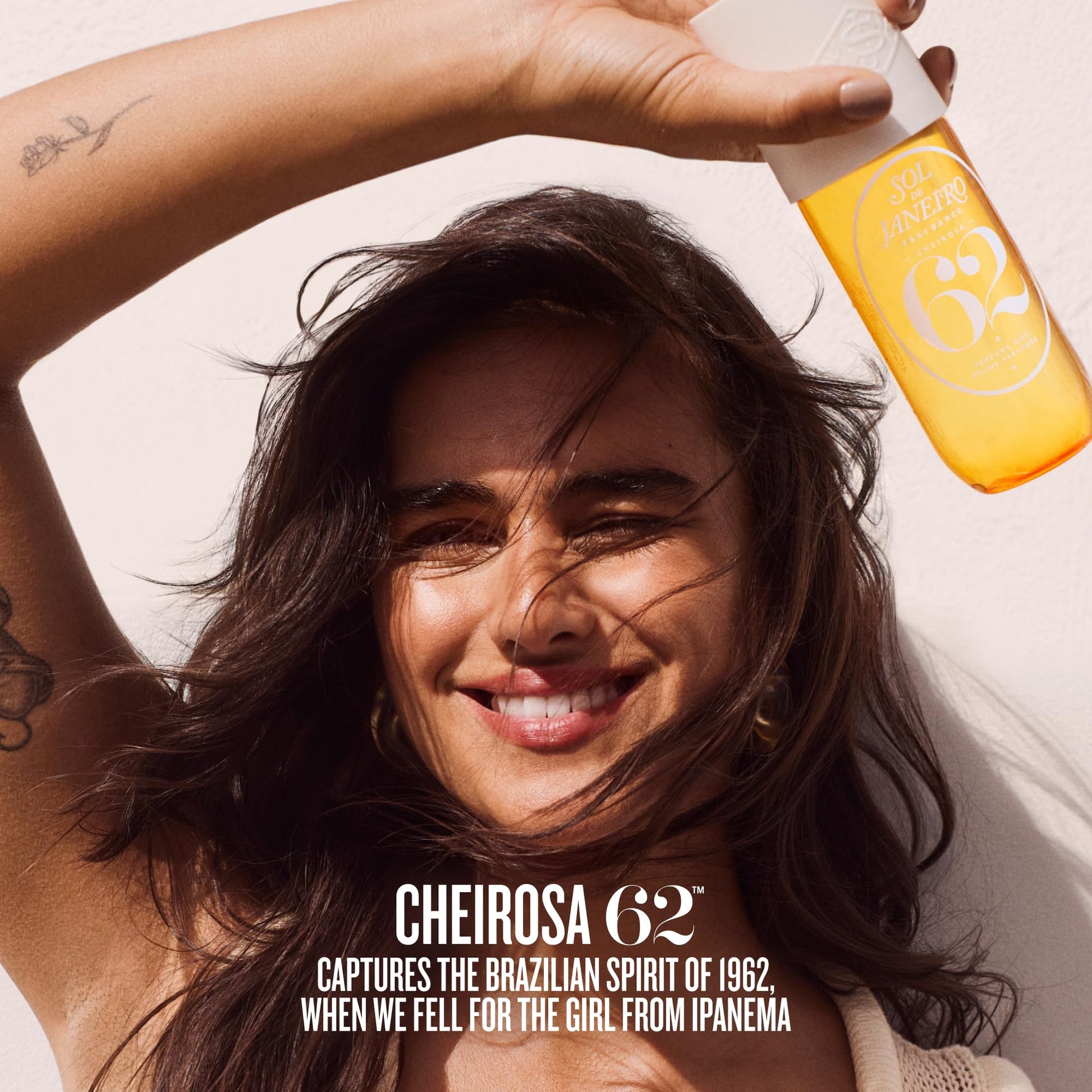 SOL DE JANEIRO Cheirosa 62 Hair & Body Fragrance Mist Travel Size 90mL/3.0 fl oz.