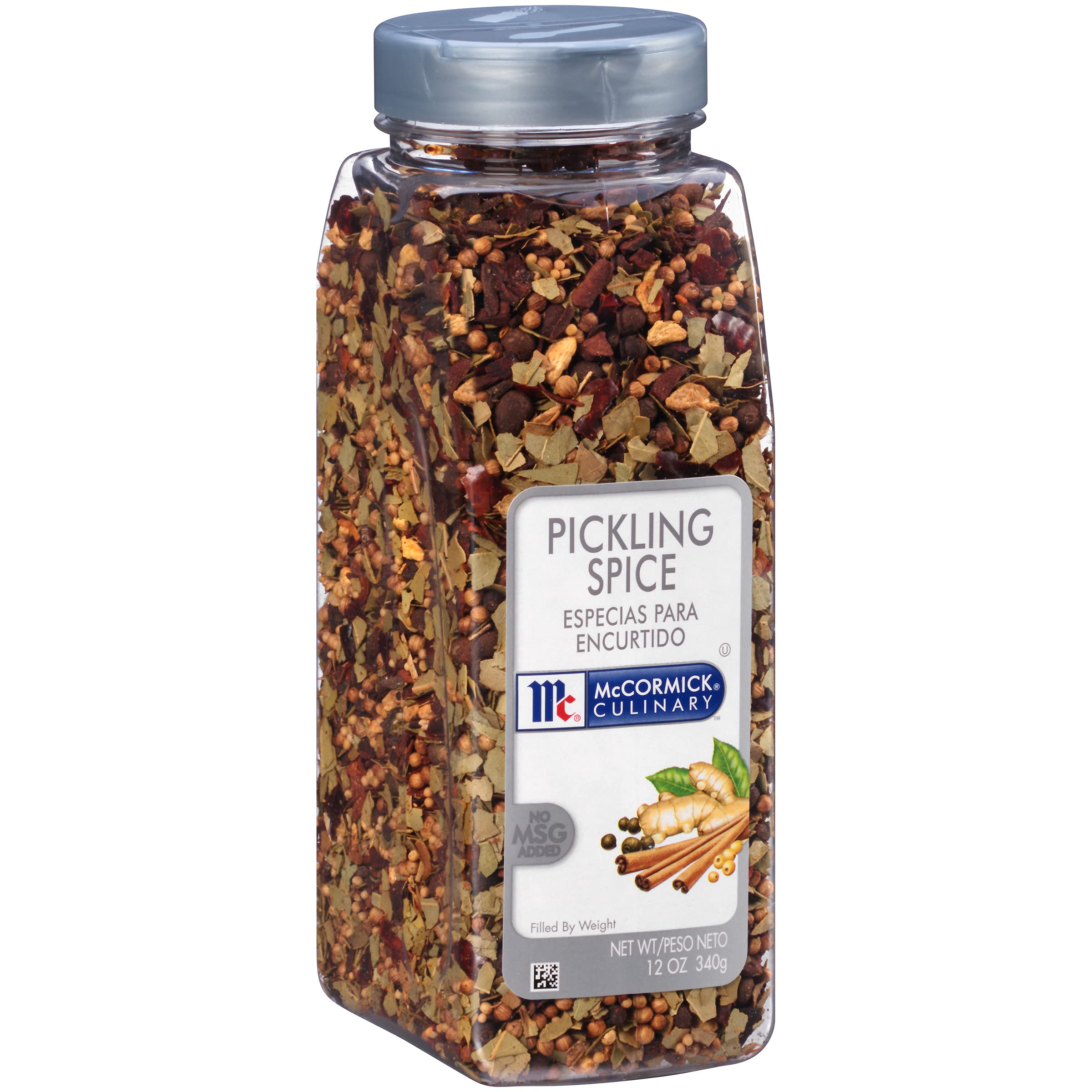 McCormick Culinary Pickling Spice, 340 g – Eine 340-Gramm-Packung gemischter Einlegegewürze, ideal zum Würzen von Essiggurken, Corned Beef, Schmorbraten und vielem mehr