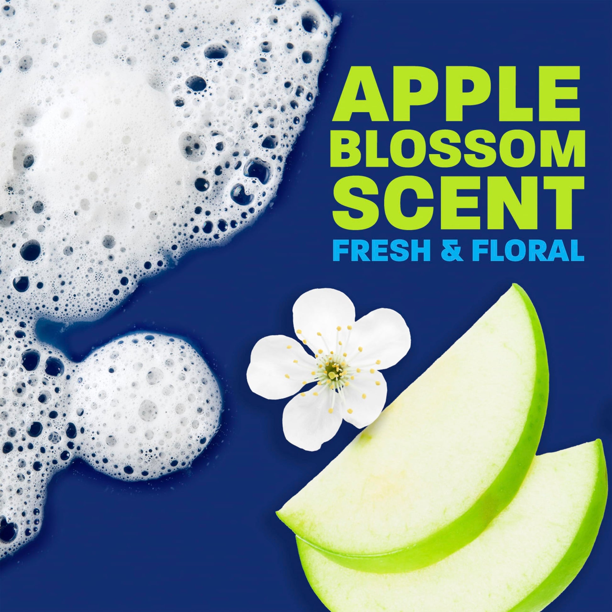 Dawn Antibacterial 50% less scrubbing Apple Blossom scent, 22 Fl Oz