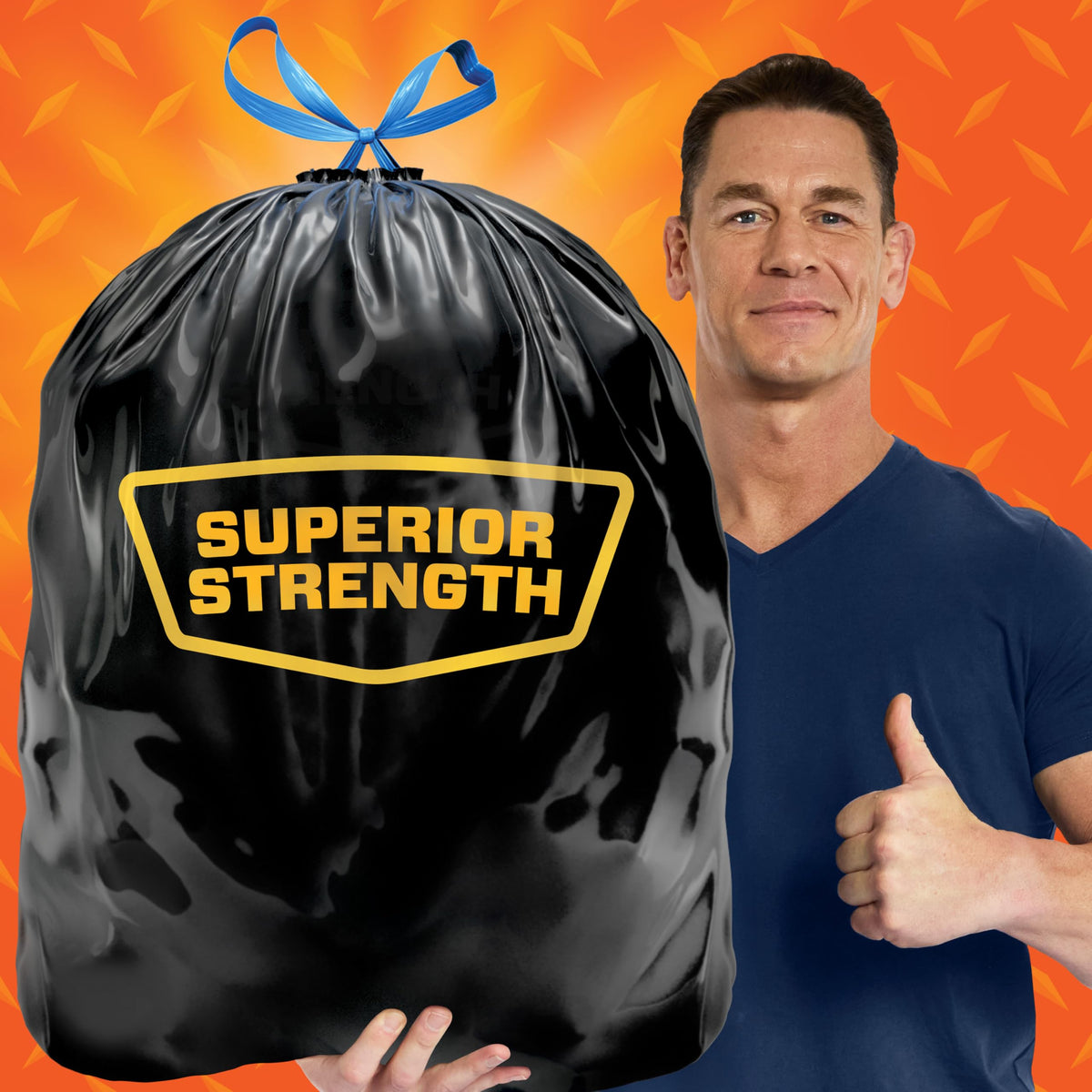 أكياس قمامة Hefty Strong كبيرة جدًا، سوداء، سعة 33 جالون، 48 كيس
