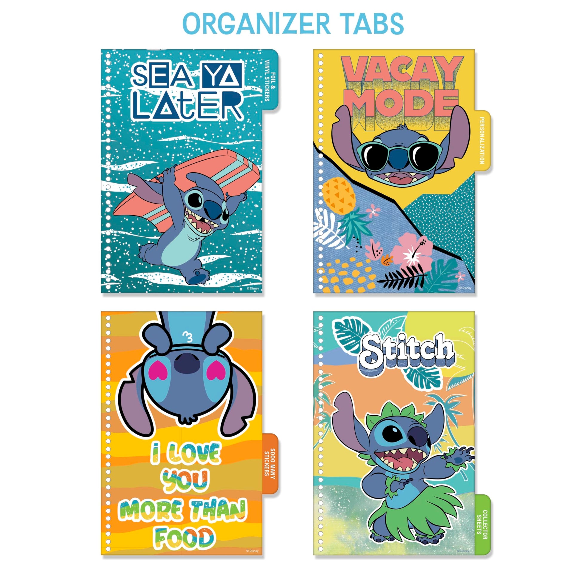 Fashion Angels Disney Stitch Sticker Book, Includes 1,000+ Stickers & Collector Pages, Disney Lilo and Stitch Stickers, Ideal for Accessorizing Kids Notebooks & More