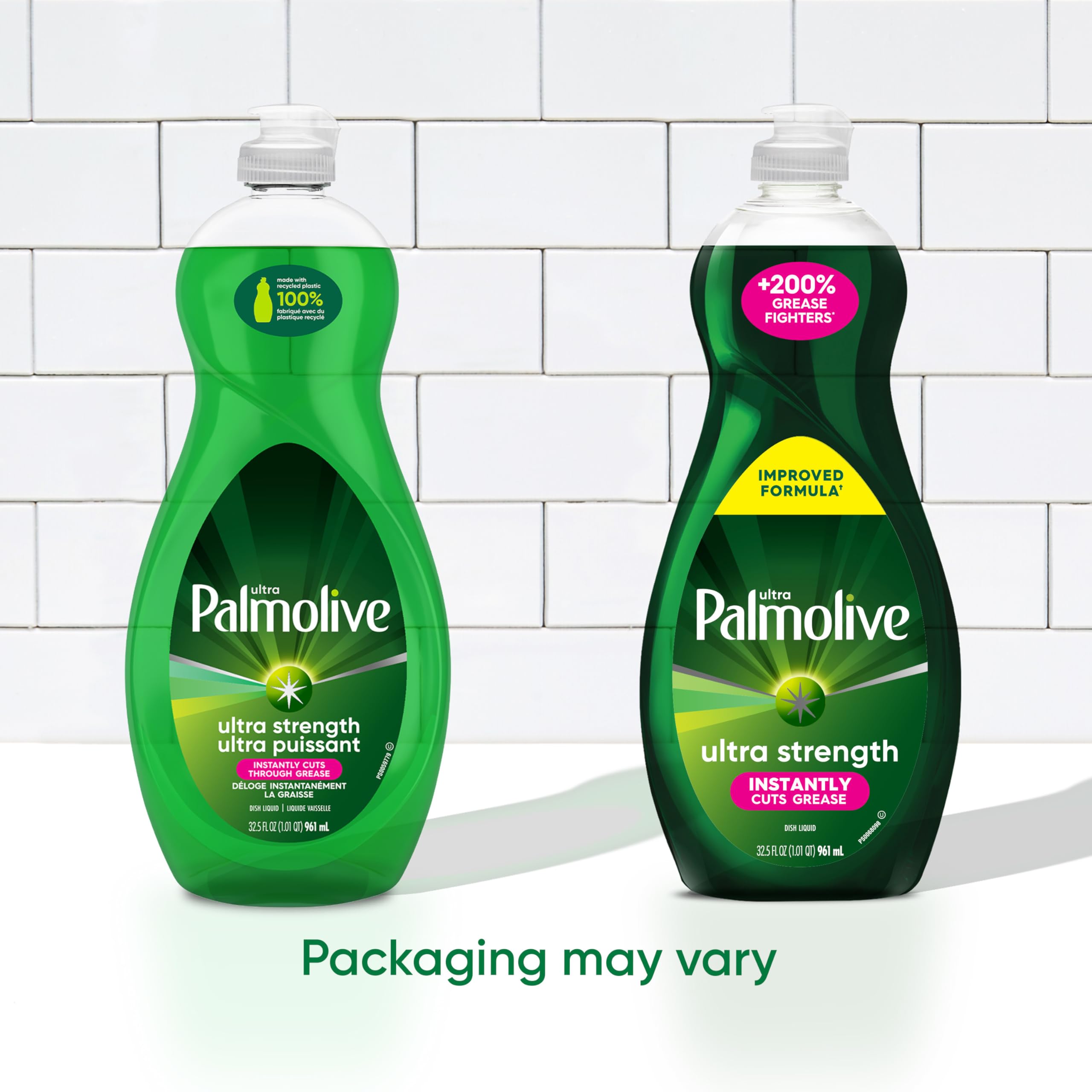 Palmolive Ultra Strength Liquid Dish Soap, Original Green, 32.5 Fluid Ounce