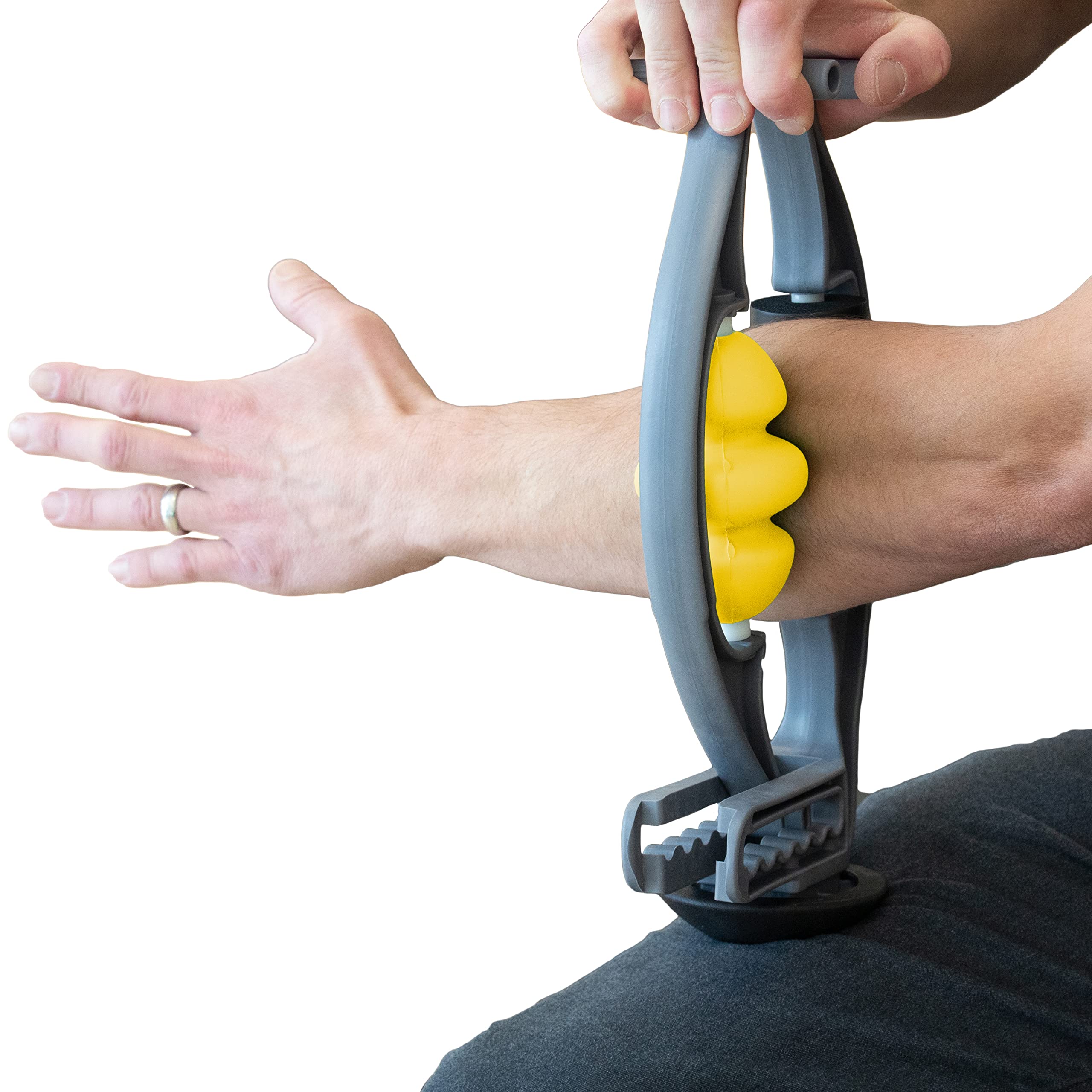 Rolflex Arm & Leg Massager Roller - Muscle Roller to Address Golfer's Elbow, Tennis Elbow, Carpal Tunnel & More - Arm & Leg Massage Roller for Muscle Tightness & Faster Recovery
