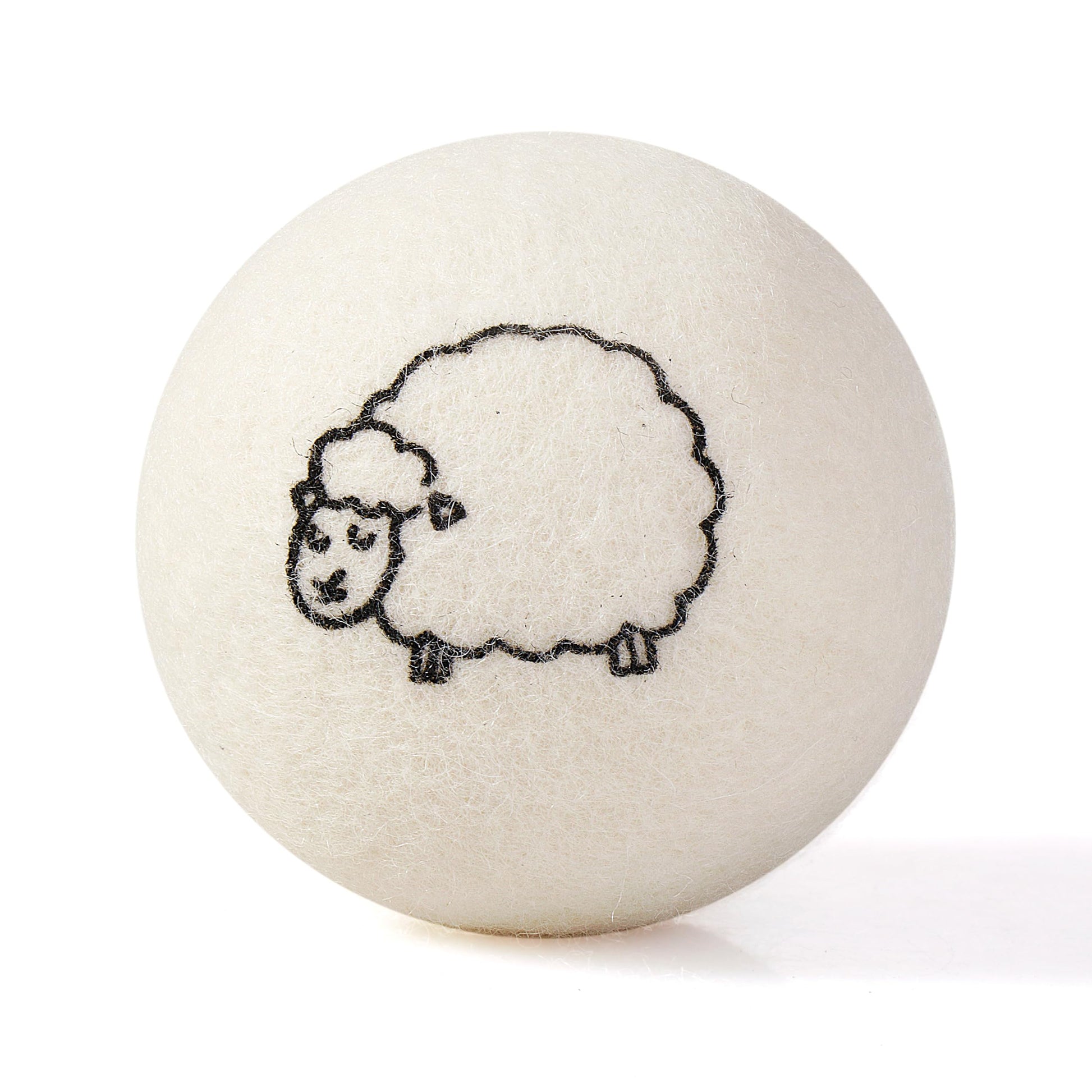 Hanamura 6 XXL Wool Dryer Balls - TÜV Tested 100% New Zealand Wool Balls for Dryer - Energy Saving & Baby-Safe Reusable Dryer Balls for Laundry - Non-Toxic Fabric Softener for WAD Free Laundry