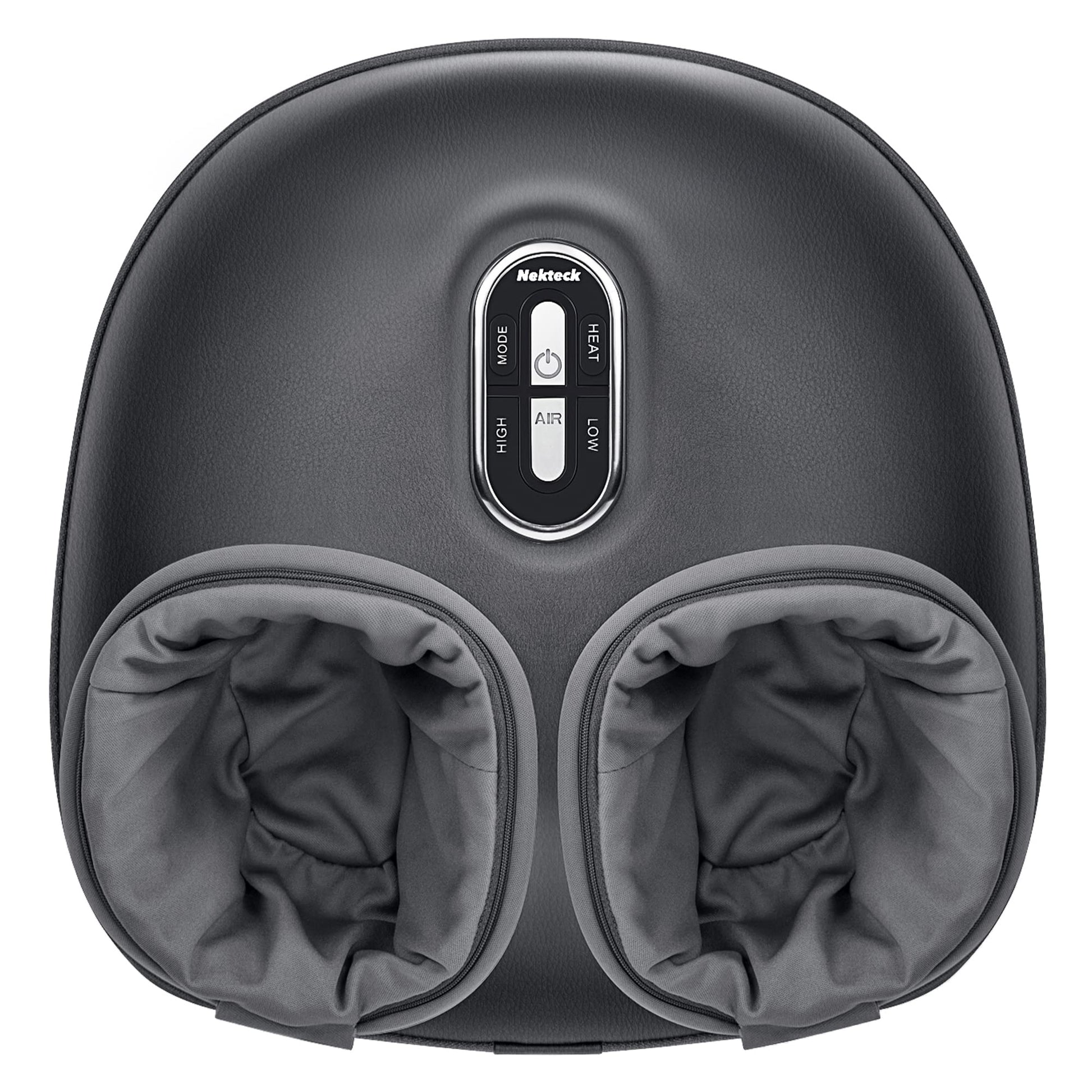 Nekteck Shiatsu Foot Massager with Heat, FSA Eligible Deep Kneading Therapy Air Compression, HSA Feet Massage Improve Blood Circulation Foot Wellness Soothing Pain Relief, Relax for Home Office Use