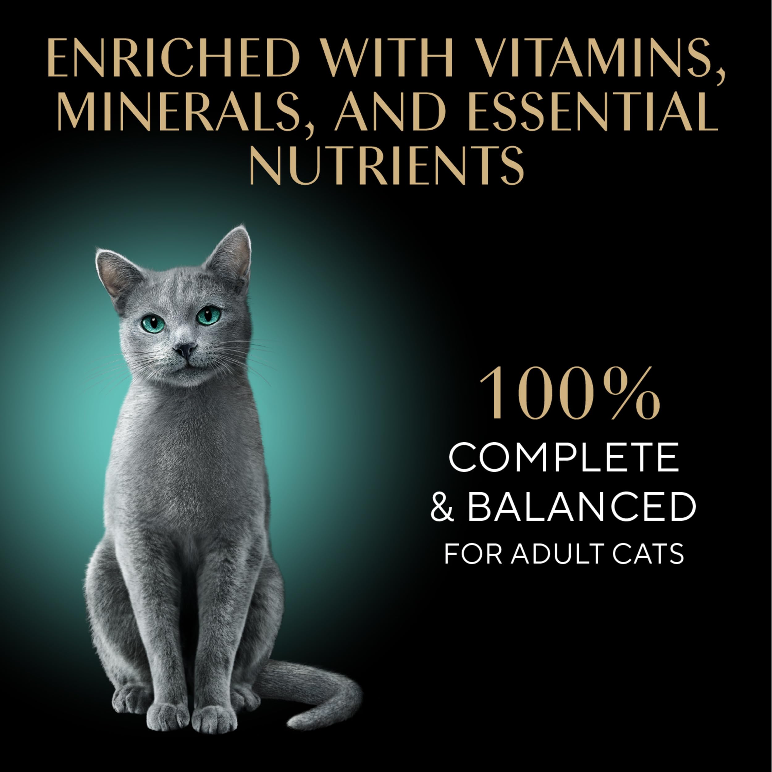 Sheba Perfect Portions Wet Cat Food Cuts in Gravy Variety Pack, Roasted Chicken Entree and Tender Turkey Entree, 2.6 oz. Twin-Pack Trays (12 Count, 24 Servings)