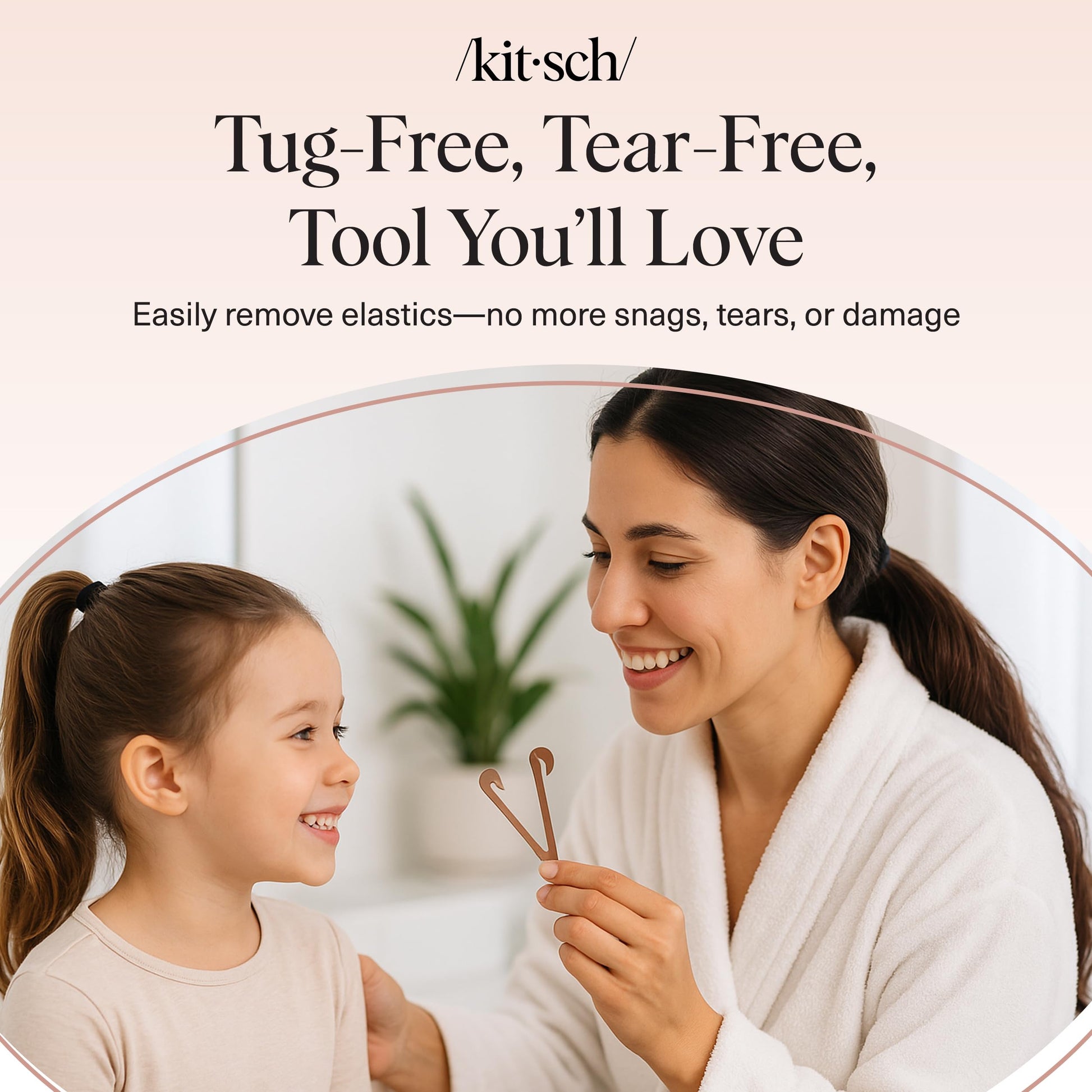 Kitsch Hair Tie Cutter – Easy To Use, Pain Free Rubber Band Cutter for Hair Kids, Baby & Toddler Girls – Multicolor, 3pc Set