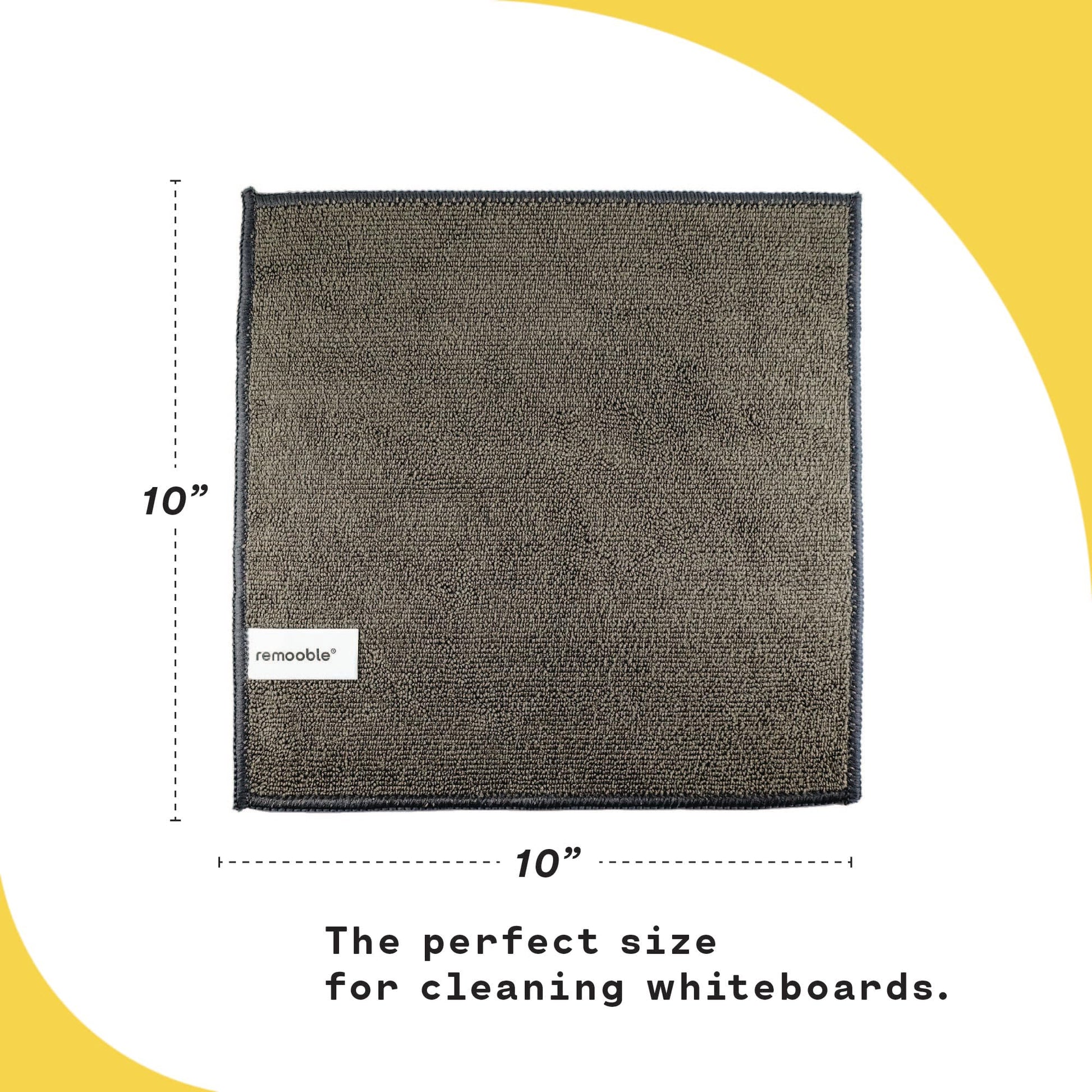Remooble Dry Erase Whiteboard Cleaner Spray & Microfiber Cleaning Cloth - Safely Removes Tough Stains and Ghosting, 8 oz.