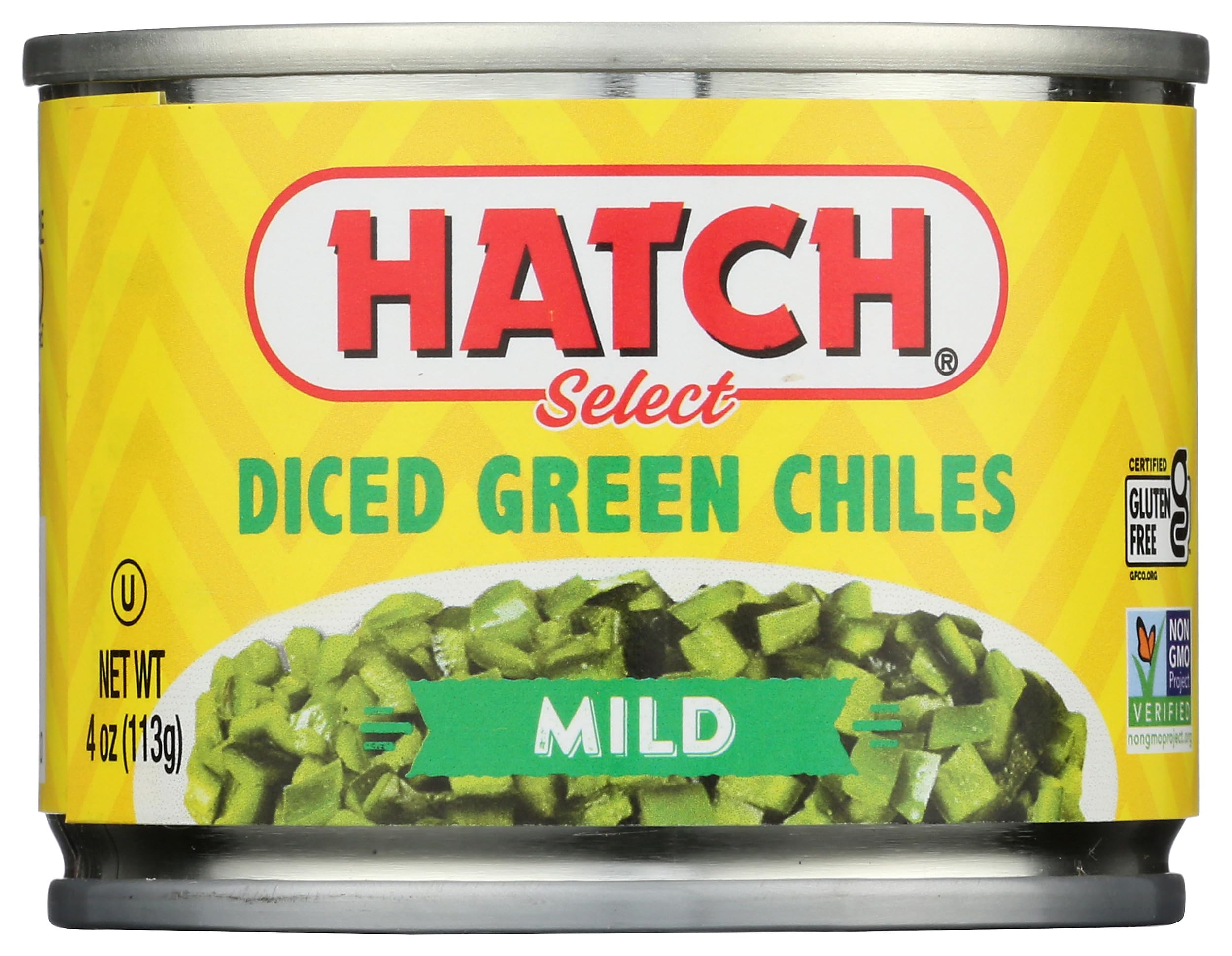 Hatch Mild Diced Green Chilies, 4 Oz