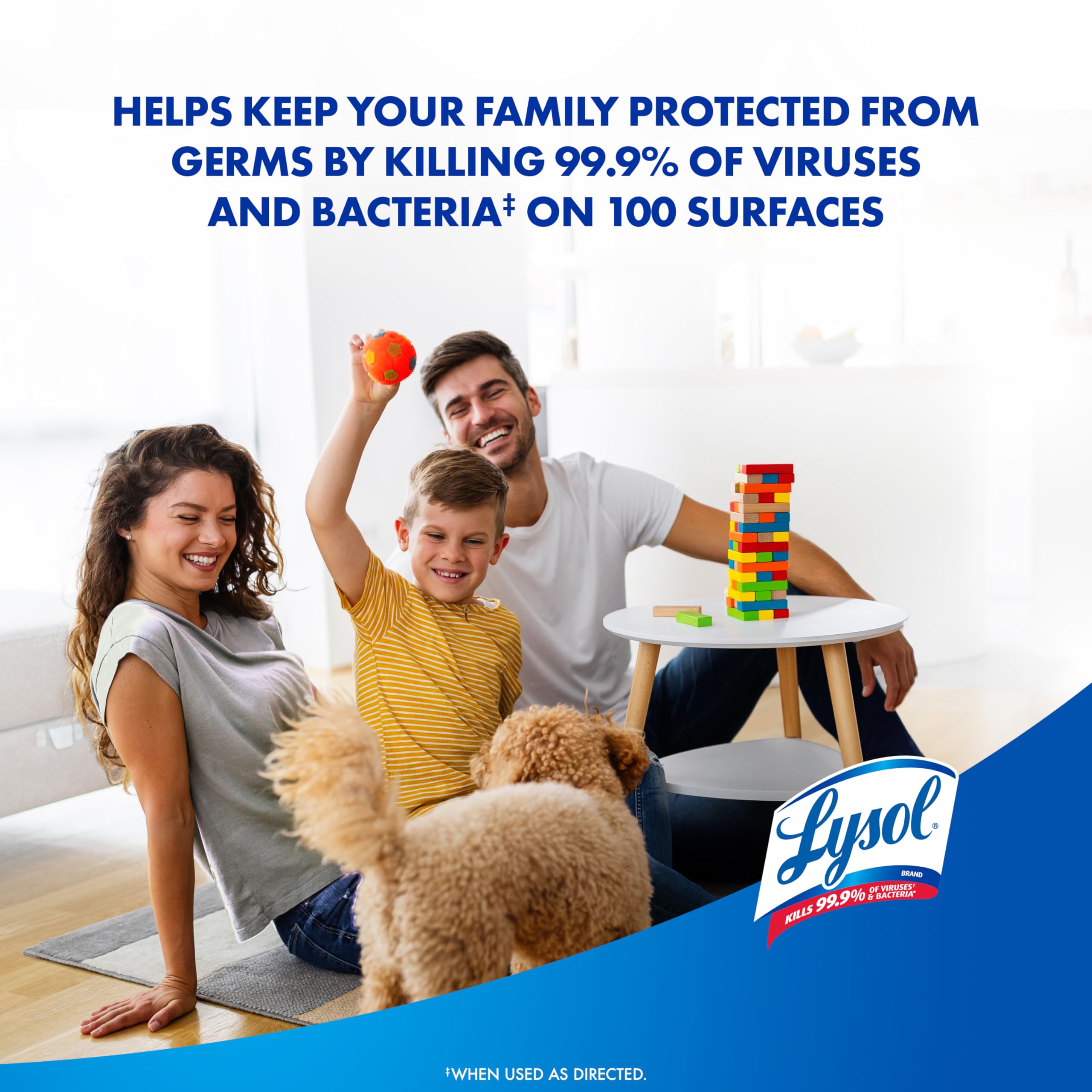Lysol Disinfectant Spray, Sanitizing And Antibacterial Spray, For Disinfecting And Deodorizing, Early Morning Breeze, 19 Fl Oz (Pack Of 2), Packaging May Vary