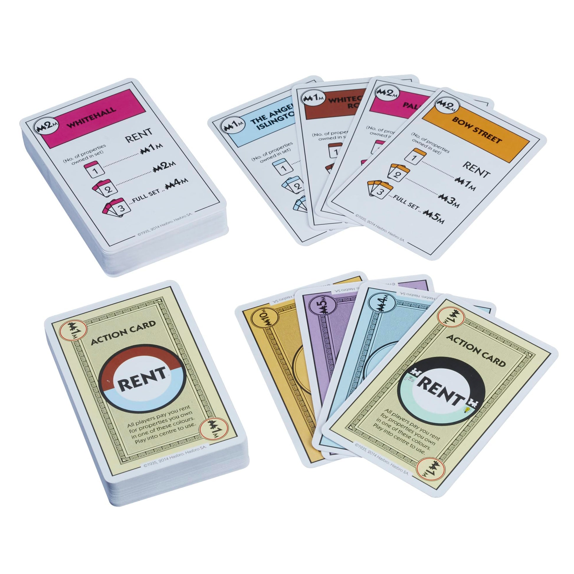 Monopoly Deal Card Game, Quick-Playing Family Game, 2-5 Players, Fun Summer Activities, Vacation Travel Essentials, Ages 8+