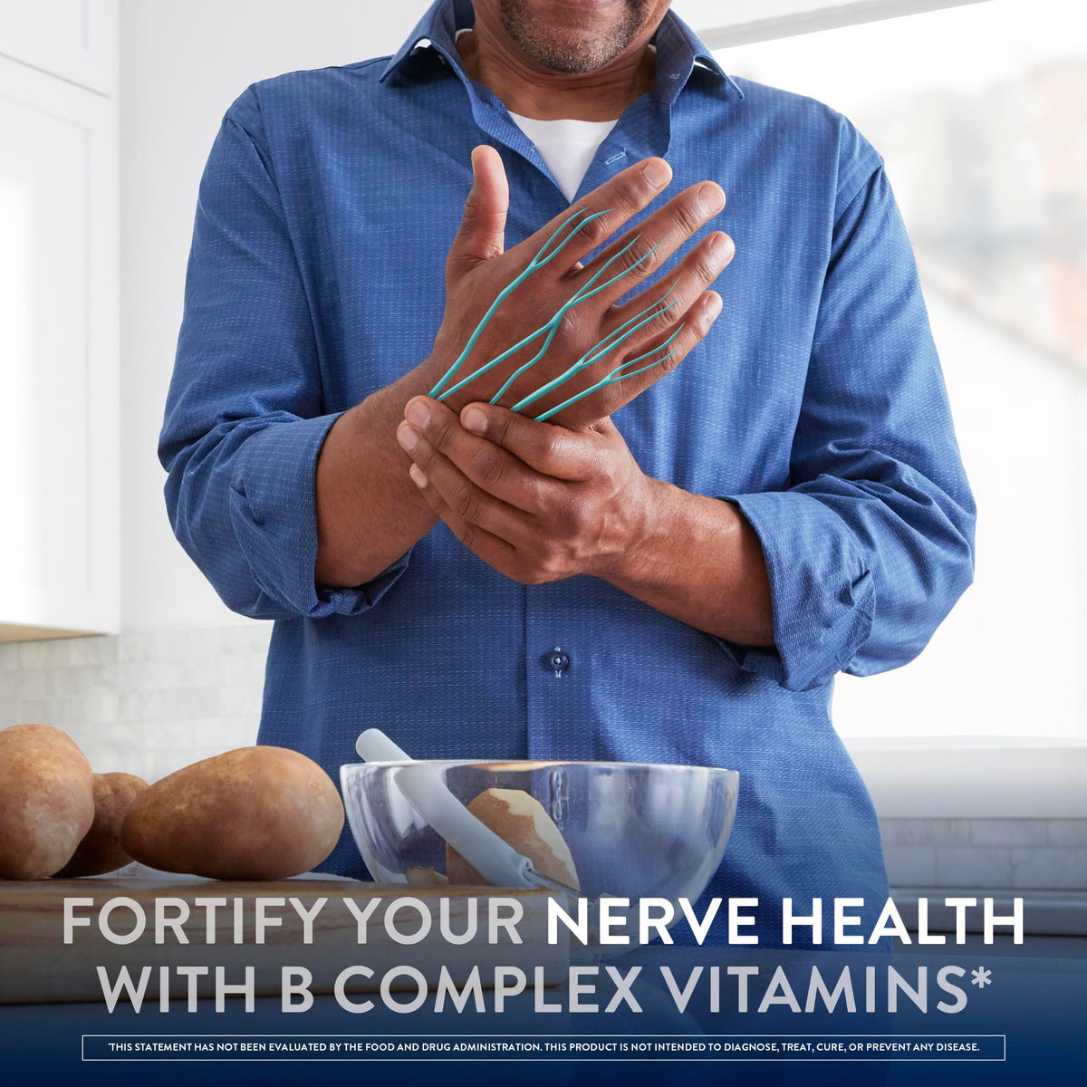 Nervive Nerve Relief, Reduces Occasional Nerve Discomfort in as Little as 7 Days, Stabbing/Pins and Needles, Burning in Hands and Feet*, Alpha Lipoic Acid, B Vitamins, Turmeric, Ginger, 60 Tablets