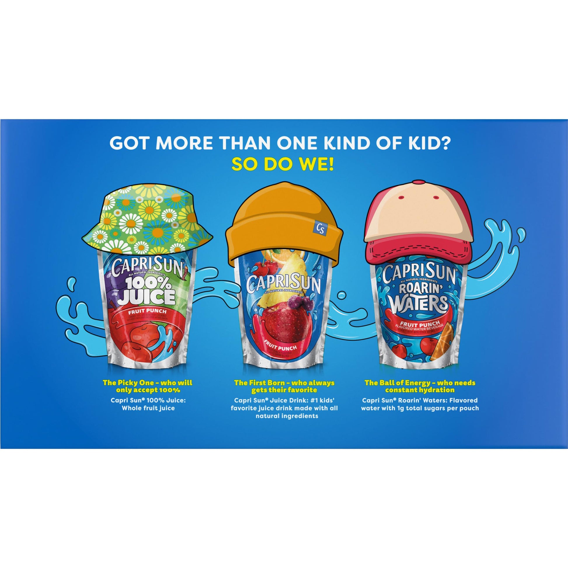 Capri Sun Lemonade Drink, 10 ct Box, 6 fl oz Pouches