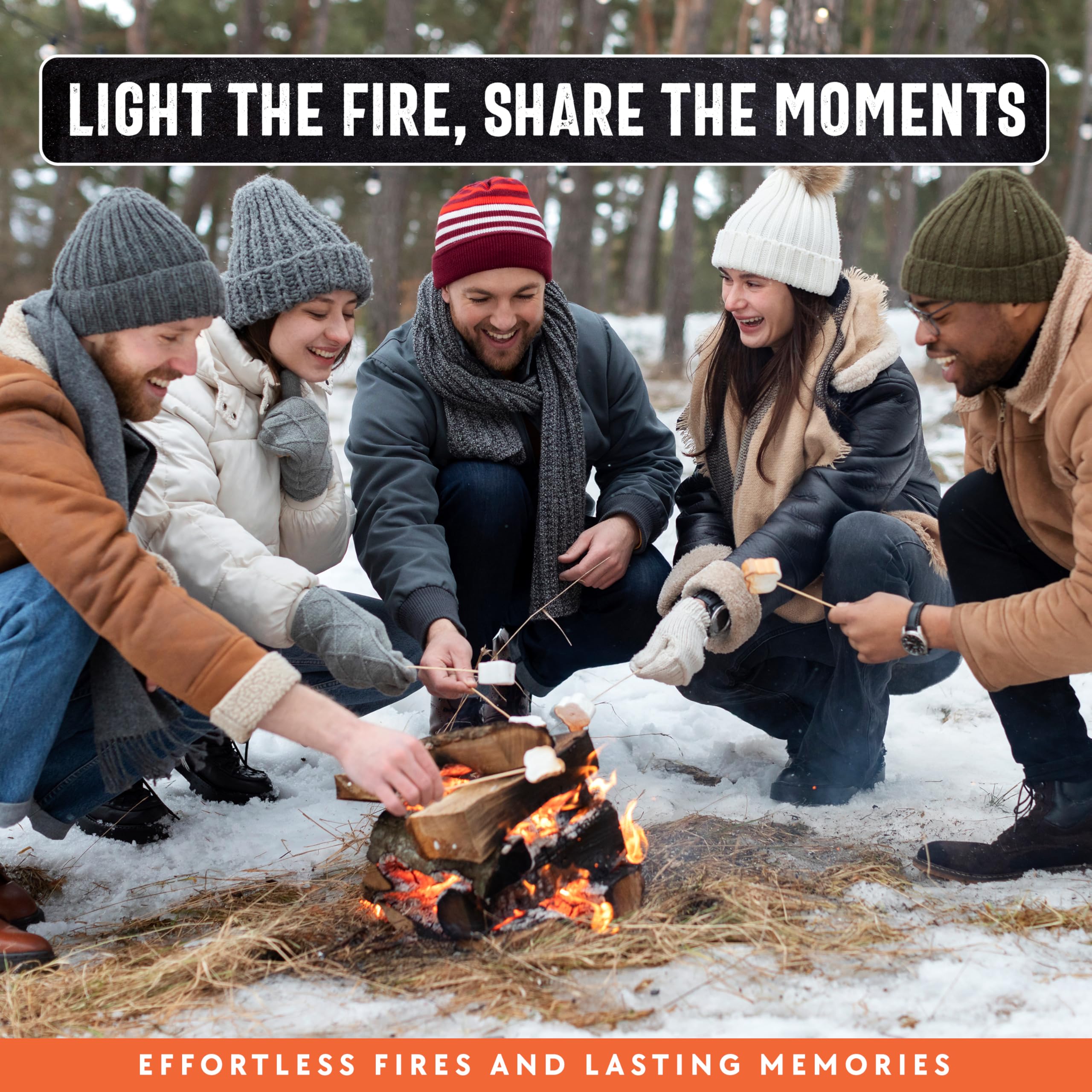10lb Fatwood Fire Starter Sticks | 100% Natural Fire Starters for Campfires, Firepit, Fireplaces, BBQ, Wood Stoves | Easy Ignition w/Just 2 Sticks | Camping Essentials by Billy Buckskin (10lb Box)