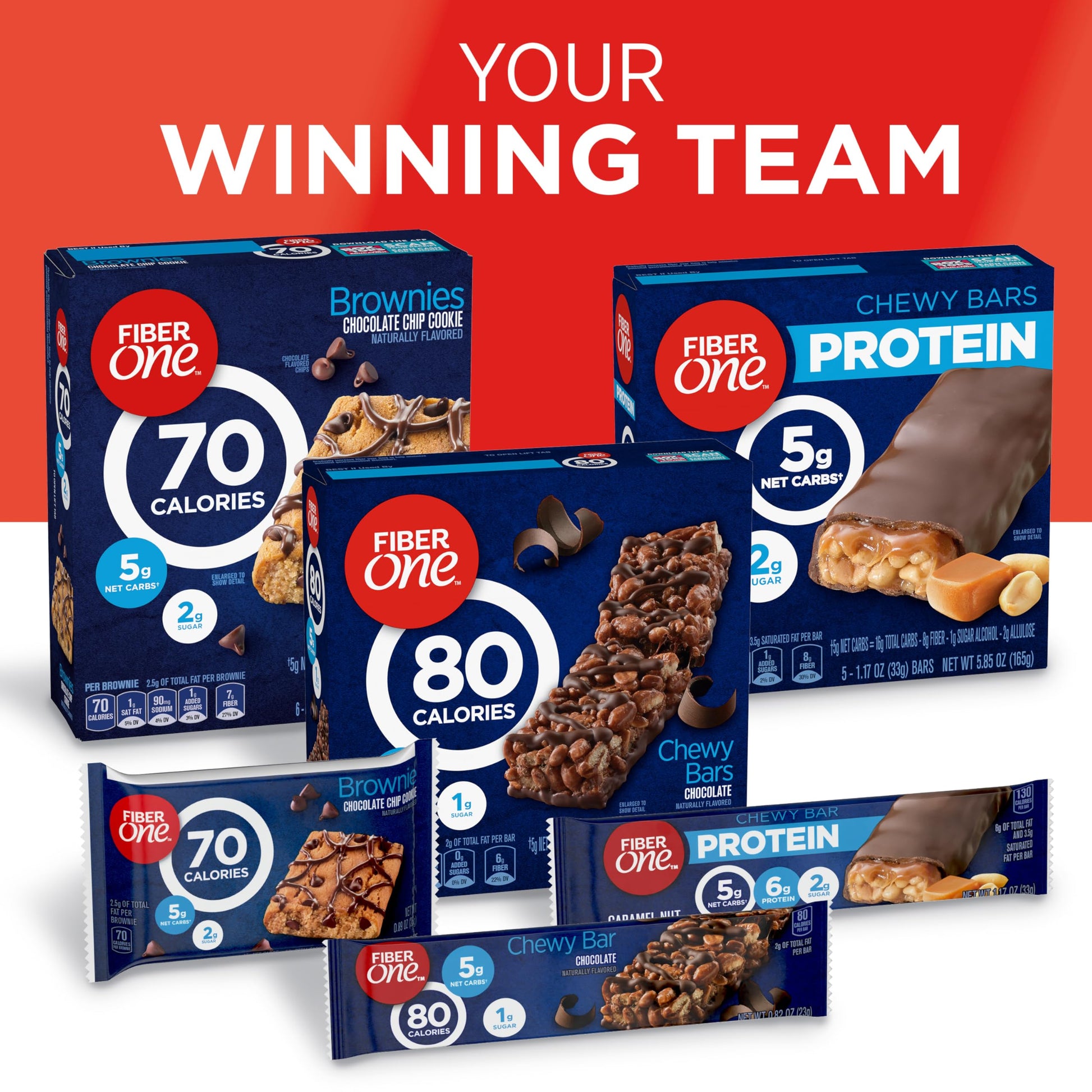 Fiber One Chewy Bars, Oats and Chocolate, Fiber Snacks, Mega Pack, 15 Ct, 21.2 oz