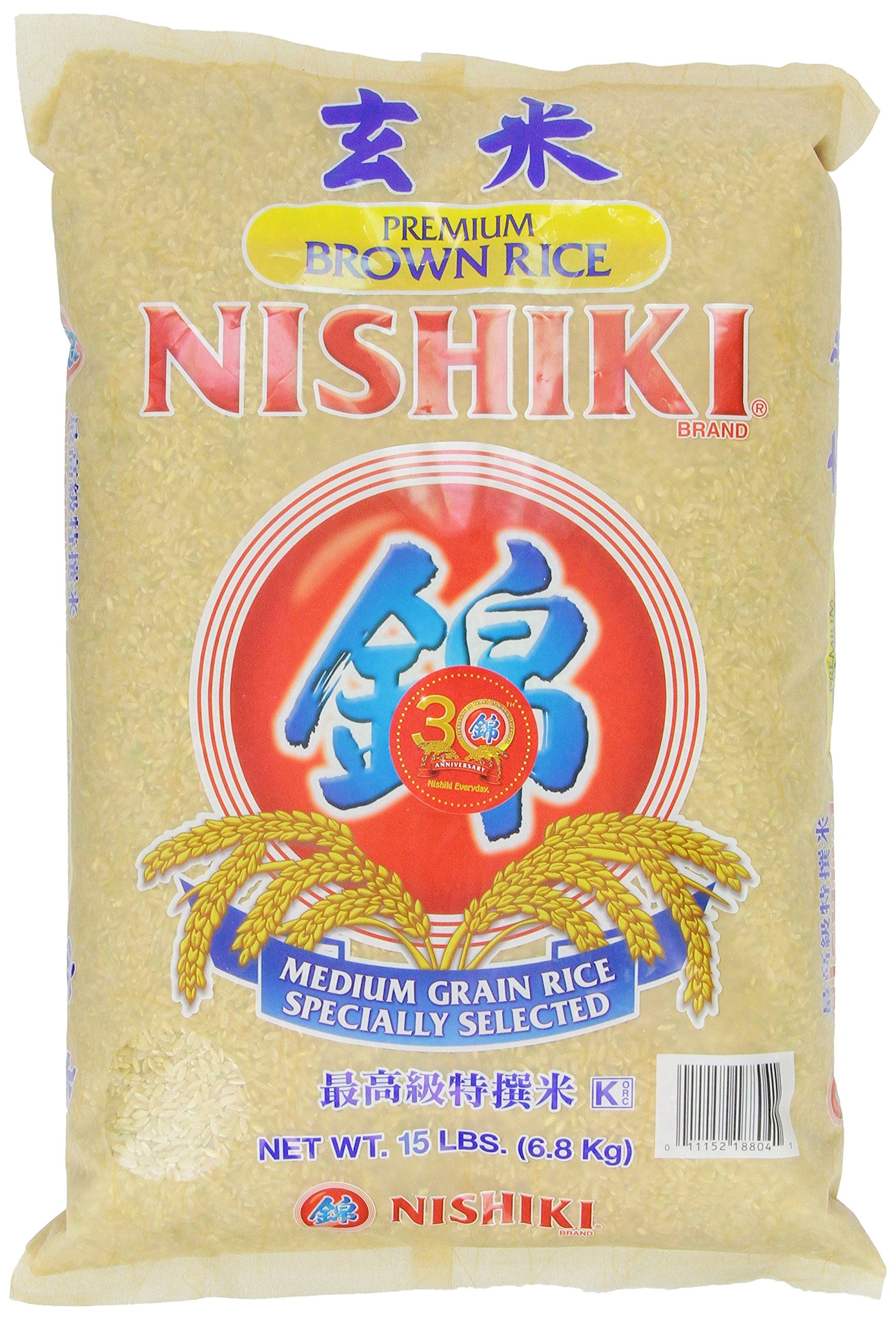 Nishiki Premium Naturreis, 15-Pfund-Beutel