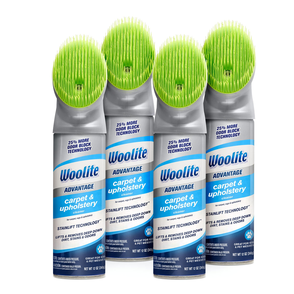 Bissell Woolite Advantage Teppich- & Polsterreiniger 4er-Pack, 3325