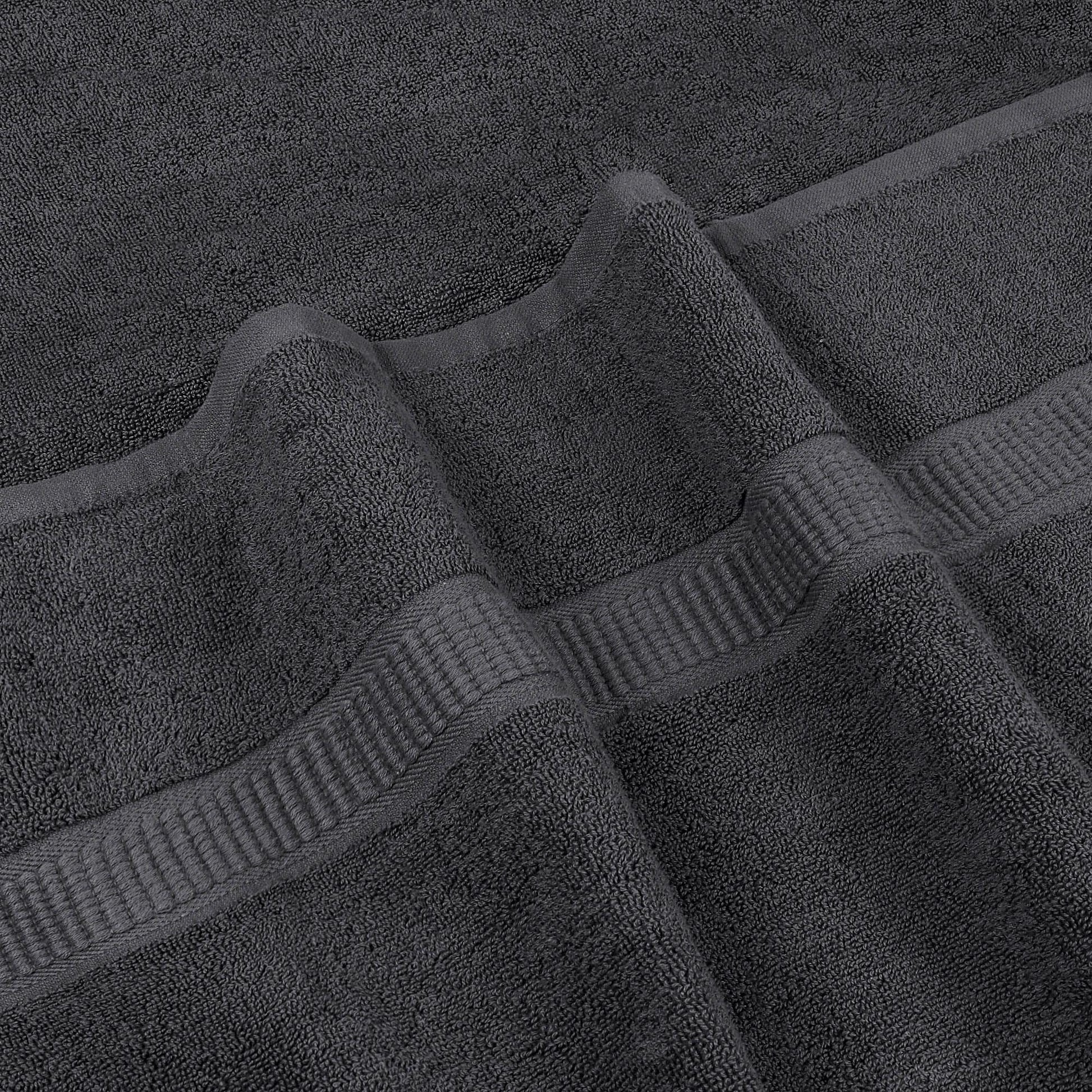 Utopia Towels Luxurious Jumbo Bath Sheet 2 Piece, 600 GSM, 35 by 70 Inches, 100% Ring Spun Cotton, Highly Absorbent and Quick Dry Extra Large Bath Towel, Super Soft Towel, Grey