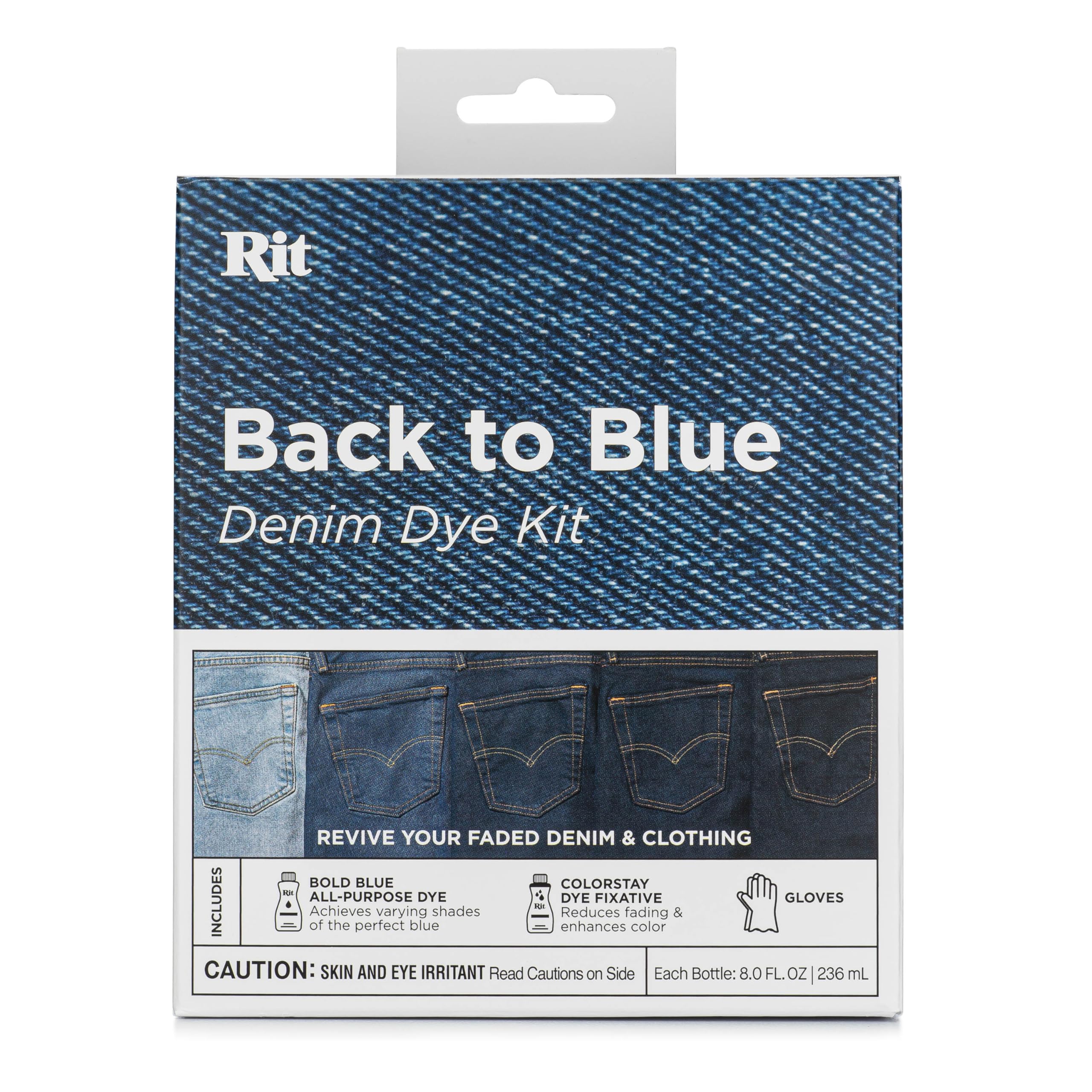 طقم صبغة الدنيم Rit Back to Blue