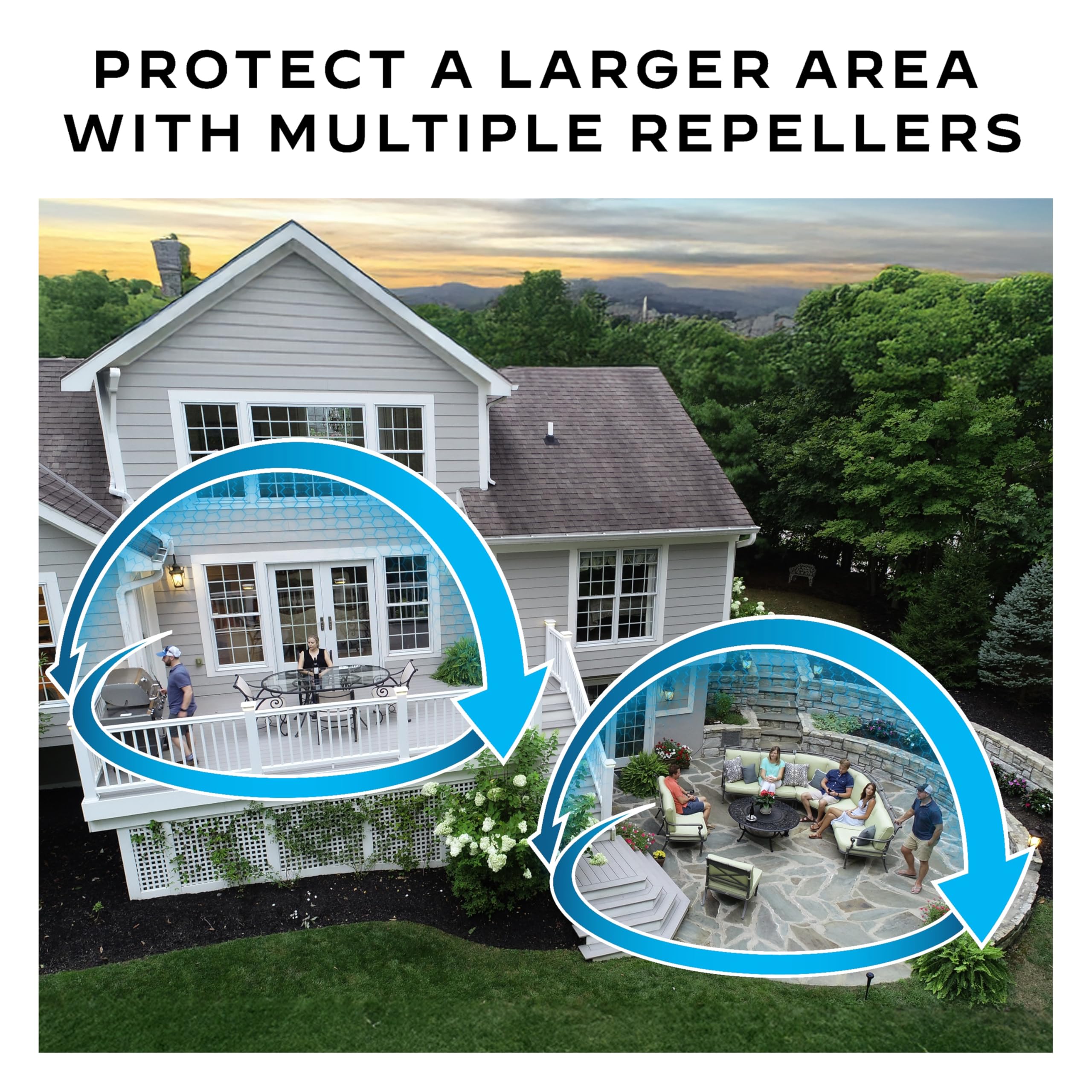 Thermacell Rechargeable Mosquito Repeller Refills; Advanced Repellent Formula Provides 20 Foot Protection Zone; Compatible with Thermacell E-Series & Radius Only; No DEET, Spray or Flame