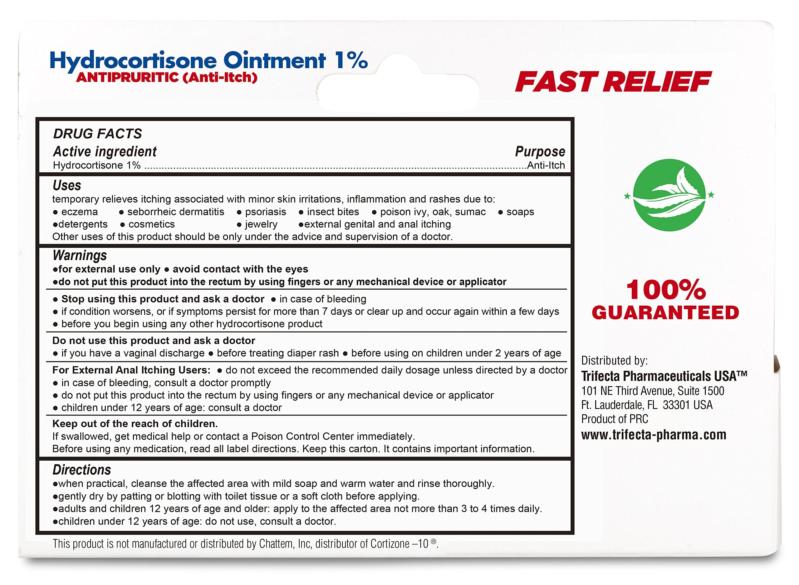 Globe (4 Pack) Hydrocortisone Maximum Strength Anti-Itch Cream 1% w/Aloe, Intensive Formula for Redness, Rash, Bug & Mosquito Bites, Eczema, Hemorrhoids, Sensitive Skin, Instant Itch Relief,1 oz Tube