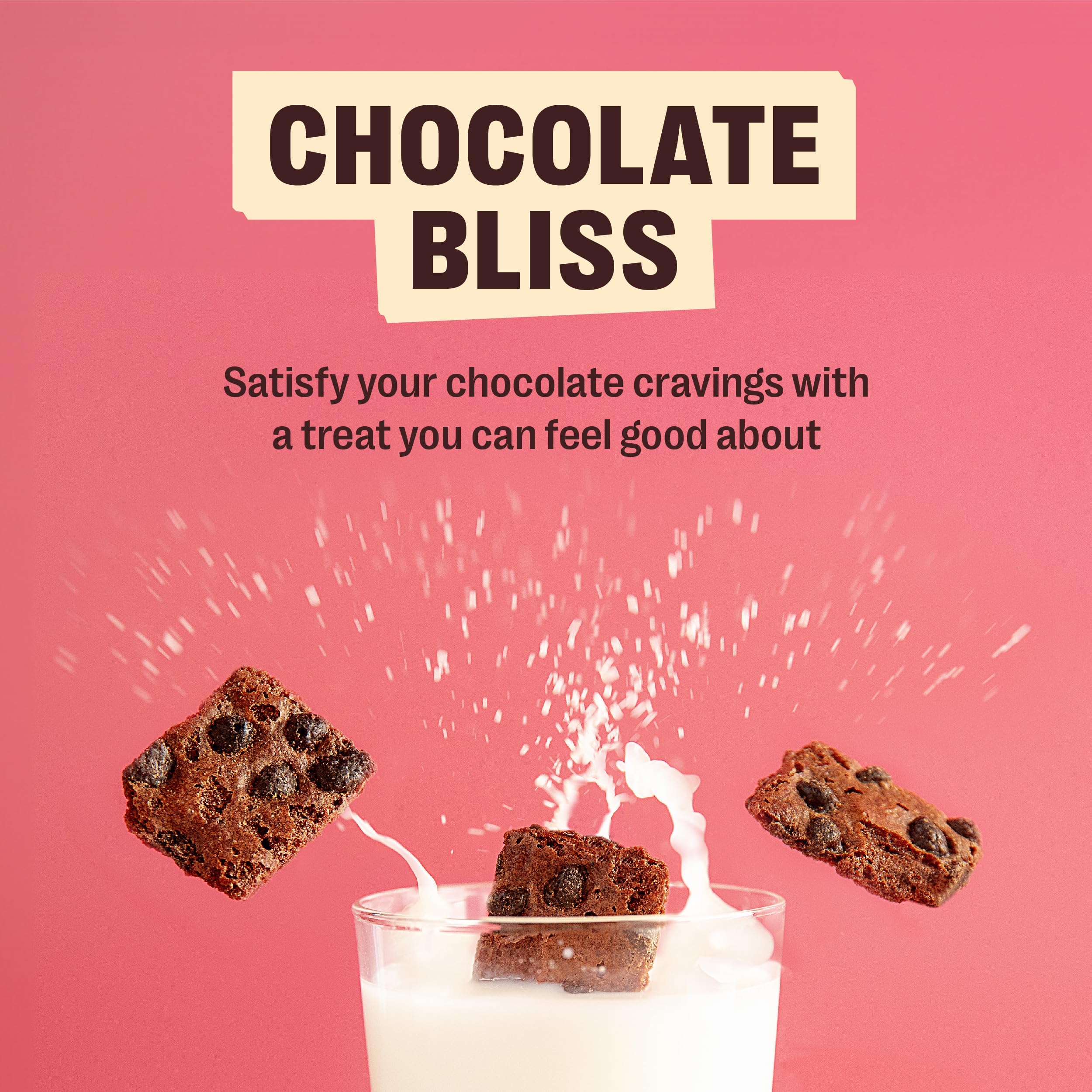 Brownie Brittle – Original Chocolate Chip Thin and Crispy Sweet Snacks (Pack of 20, 1 oz), Rich Gourmet Brownie Bites Dessert